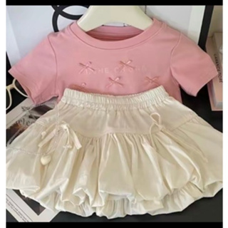 Set áo nơ hồng cv bồng bé gái (ms001)...