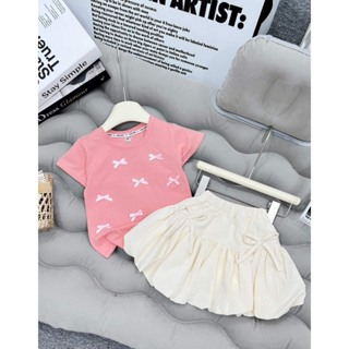 Set áo nơ hồng cv bồng bé gái (ms001)...