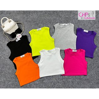 Áo Croptop Ôm Body Sát Nách Nhiều Màu Cho Bé Gái...