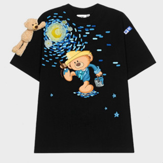 Áo Thun Fide TEEDY Form Rộng Tay Lỡ Unisex Nam Nữ Cổ Tròn Ulzzang ...