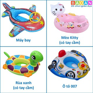 Phao bơi chống lật hình thú cho bé từ 1-5 tuổi nhiều mẫu dễ thương...