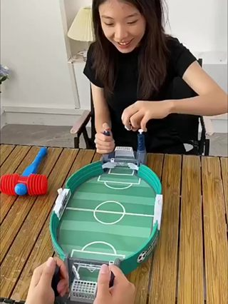 Kids Fitness Trò chơi bóng đá trên bàn Bộ trò mini nhiều người máy...