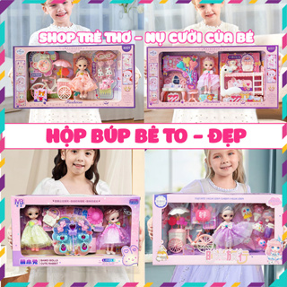 Đồ Chơi Búp Bê Barbie,Búp bê Elsa Công Chúa Kèm Phụ Kiện Hộp To Đẹ... Đồ Chơi Búp Bê Barbie,Búp bê Elsa Công Chúa Kèm Phụ Kiện Hộp To Đẹ...
