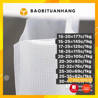 Túi hút chân không thực phẩm 1kg Túi hút chân không 1 mặt nhám...