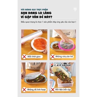 Màng Bọc Thực Phẩm Co Giãn Gấu Polupar Brown - Túi Gấu Nâu Màng Bọ...