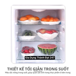 Túi màng bọc thực phẩm JYoohome (Mua 5 Gói Tặng 1 Bàn Chải) chất l...
