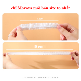 Màng bọc thực phẩm co giãn siêu dai có chun hình túi gấu set 100 c... Màng bọc thực phẩm co giãn siêu dai có chun hình túi gấu set 100 c...