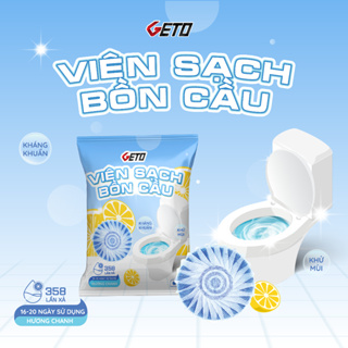 Combo 20 viên thả bồn cầu GETO khử mùi tẩy sạch nhà vệ sinh, chai ... Combo 20 viên thả bồn cầu GETO khử mùi tẩy sạch nhà vệ sinh, chai ...