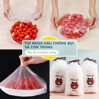 Túi 100 Túi Màng Bọc Thực Phẩm LIGHTBULB Co Giãn Có Chun Chùm Đầu ... Túi 100 Túi Màng Bọc Thực Phẩm LIGHTBULB Co Giãn Có Chun Chùm Đầu ...