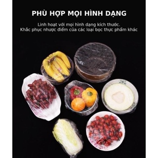 Túi 100 Túi Màng Bọc Thực Phẩm LIGHTBULB Co Giãn Có Chun Chùm Đầu ... Túi 100 Túi Màng Bọc Thực Phẩm LIGHTBULB Co Giãn Có Chun Chùm Đầu ...