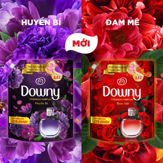 Nước Xả Vải DOWNY Hương Nước Hoa Cao Cấp Túi 4L Hương Đam Mê/ Huyề...