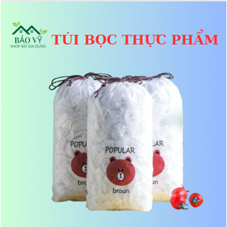 Màng Bọc Thực Phẩm PE Túi Gấu Túi Bọc Thức Ăn Có Chun Co Giãn Tái ...