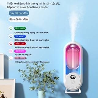 Máy Xịt Thơm Phòng Tự Động Máy Khuếch Tán QINGTING Tinh Dầu 5 Chế ...