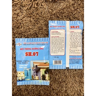 Bột thông tắc cống, bồn cầu, đường ống, bồn rửa mặt, lavabo cực mạ...