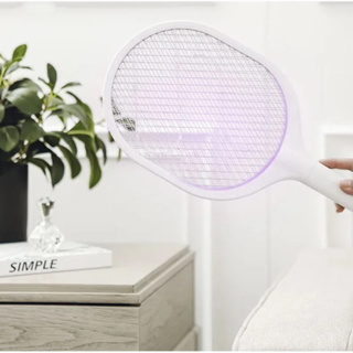 Vợt Bắt Muỗi LIGHTBULB Điện Quang Thông Minh, Tự Động 2in1 Ánh Sán...