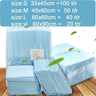 Tã giấy lót chuồng cho chó mèo siêu thấm hút- Bỉm cho chó mèo nhiề...