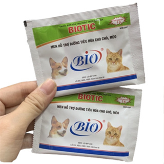 [HCM - GIAO HỎA TỐC] Men Tiêu Hóa Cho Chó Mèo BIOTIC Gói 5g, Men v...