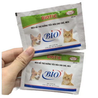 Men Tiêu Hóa Hỗ Trợ Đường Ruột Cho Chó Mèo BIOTIC gói 5g - iPet Sh...