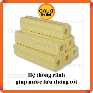 Thanh sứ lọc hoa mai vàng - Vật liệu lọc làm trong nước hồ cá Koi,...
