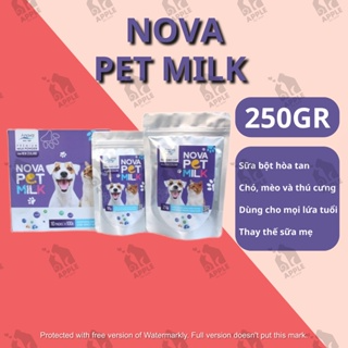 Sữa chó mèo mọi lứa tuổi Bio Milk for pet, Nova Pet milk gói 100gr...