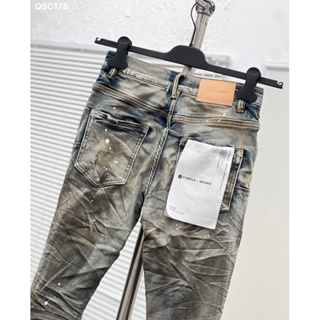 [HÀNG CAO CẤP ] Quần Jean Nam Purple Xanh Bụi 4 Cúc Quần Jean PURP...