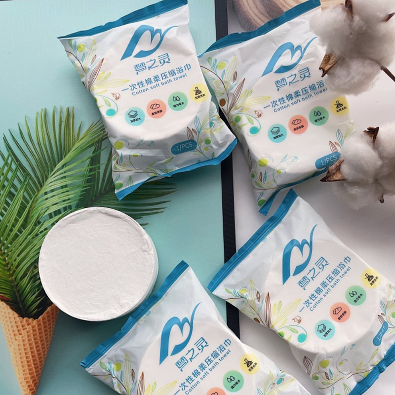 [Hàng dày LOẠI 1]Combo Khăn tắm viên nén du lịch (70x140cm) dùng m...