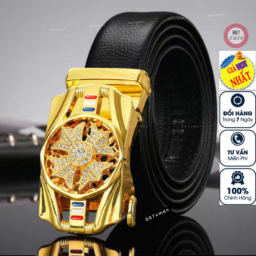 [HÀNG HIỆU] Thắt Lưng Da Nam Khóa Tự Động Cao Cấp Dây Nịt Nam Mặt ...