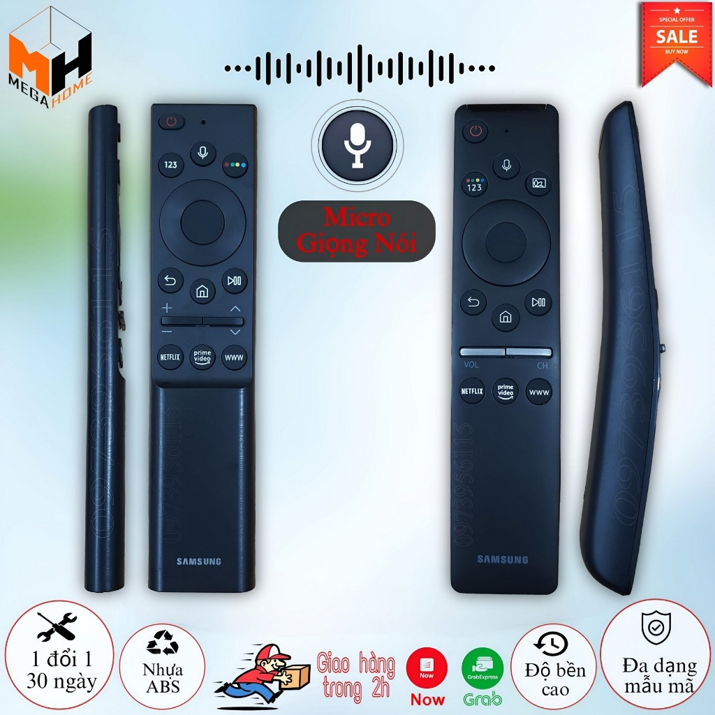[HÀNG INDONESIA] Điều khiển giọng nói tivi samsung  không giọng nó...