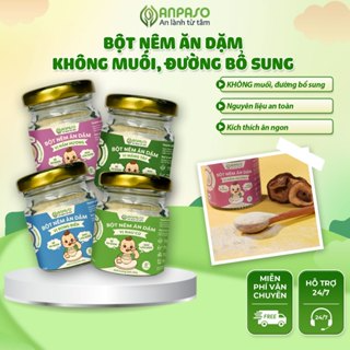 Hat Nêm Cho Bé Ăn Dặm Anpaso - Bôt Nêm Vị Rau Củ Nâm Hương Măng Tâ...