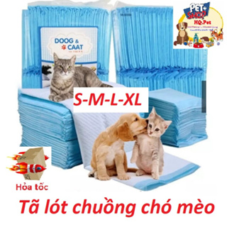 (HỎA TỐC HCM) Bịch Tã giấy lót khay/lót chuồng cho thú cưng 5 lớp ...