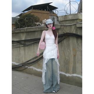 k Đầm hai dây ren tầng dáng ôm đuôi cá đầm nữ có mút siêu xinh siê...