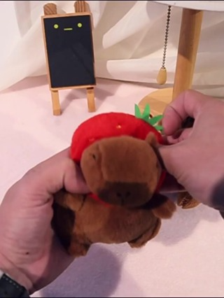 Kapibara Mặt Dây Chuyền Capybara Sang Trọng Túi Đồ Chơi Đồ Trang T...