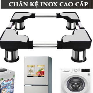 Kệ Máy Giặt Tủ Lạnh Inox , Chân Kê Máy Giặt Tủ Lạnh Đa Năng Tùy Ch...