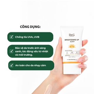 Kem Chống Nắng Dr.G Brightening Up dành cho da dầu mụn và da nhạy ...