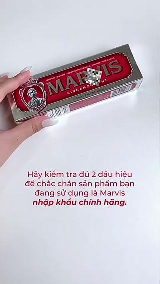 Kem Đánh Răng MARVIS Whitening Mint 85ML - The Hally Shop...