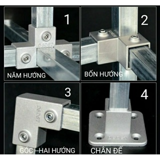 KHỚP NỐI ĐA NĂNG NHÔM HỢP KIM DÀY 2,5 mm Có sẵn ốc vít Đấu Nối Hộp...