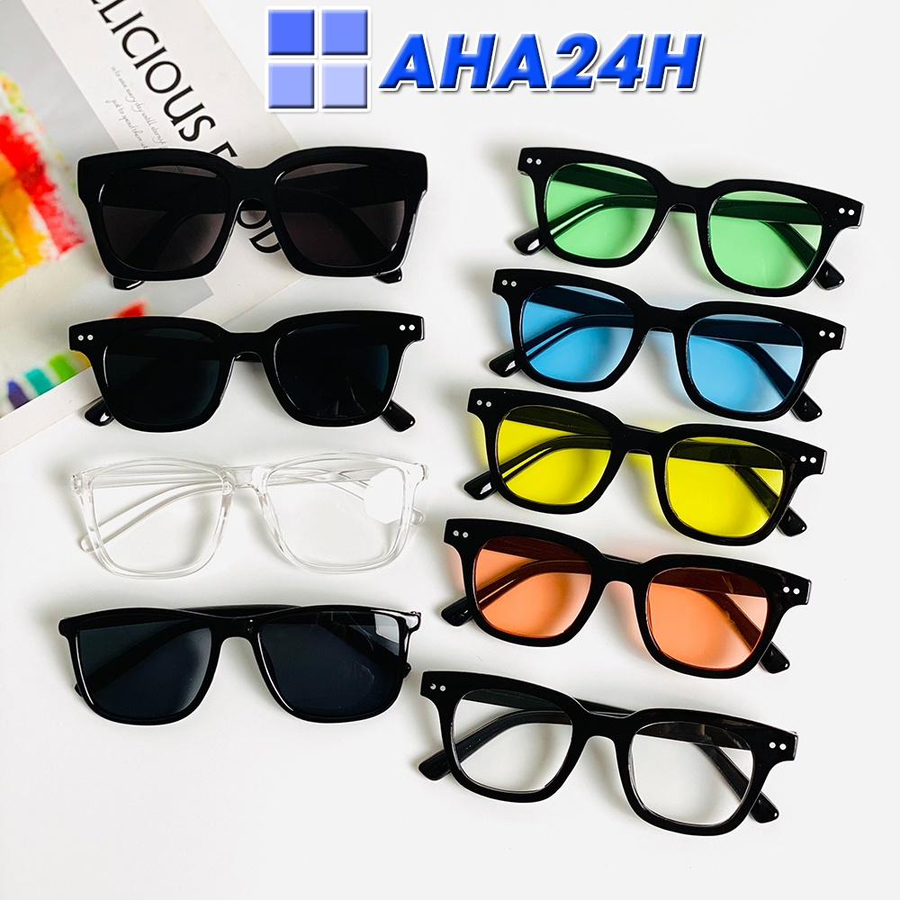 Mắt kính unisex hot trend thời trang FREESHIP gọng kính mát nam nữ...