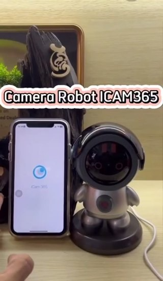 (MẪU MỚI - HOT) Camera Wifi thiết kế kiểu dáng Robot phi hành gia ...