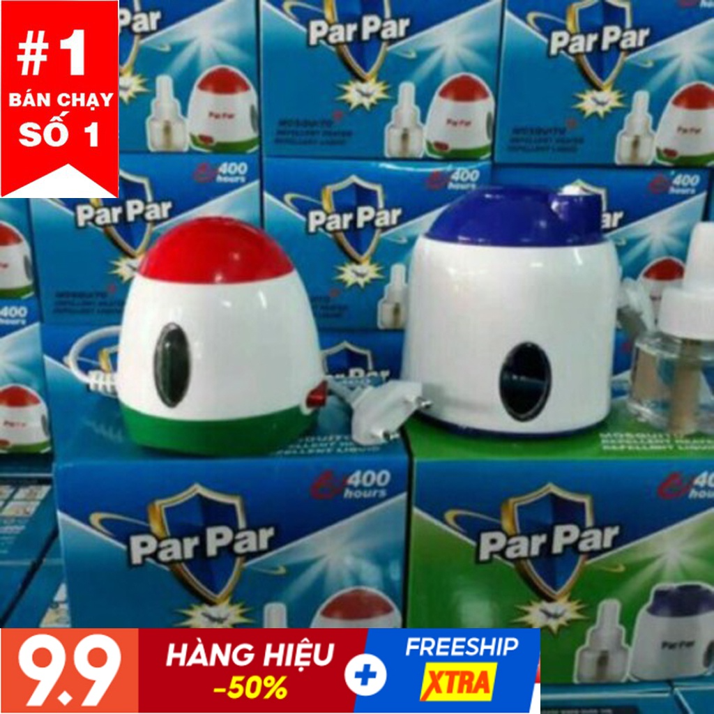 Máy đuổi muỗi, đèn đuổi muỗi, máy tặng lọ tinh dầu parpar...