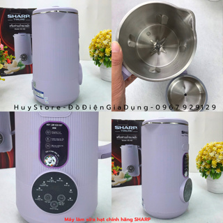 Máy Làm Sữa Hạt đa năng Sharp KS161,162 Chính Hãng,dung tích 1000m...