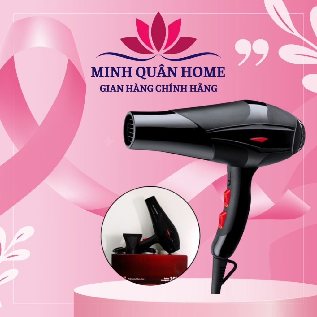 Máy Sấy Tóc 2 Chiều Nóng Lạnh Công Suất 3500w Công nghệ ion bảo vệ...