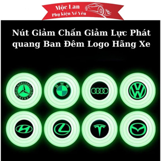 Nút Cao Su Giảm Chấn Giảm Lực Đóng Cửa Ô Tô Phát Quang Ban Đêm- Ch...