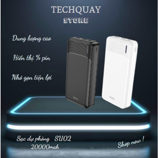 Pin Sạc Dự Phòng SU02 20000mAh 2 Output USB 2 Input Micro Type-C -...