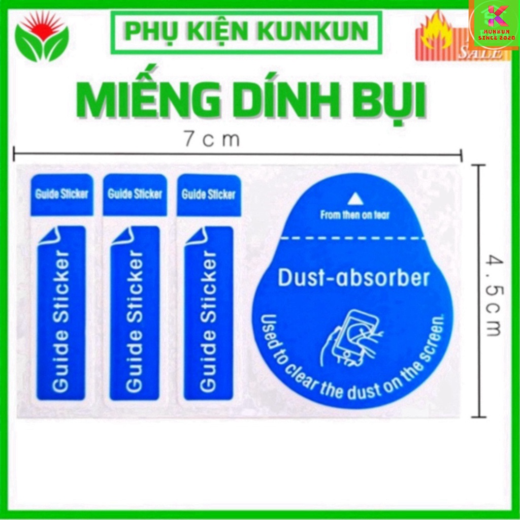[QUÀ TẶNG KHÁCH VIP] Miếng dính bụi màn hình điện thoại [KunKun]00...