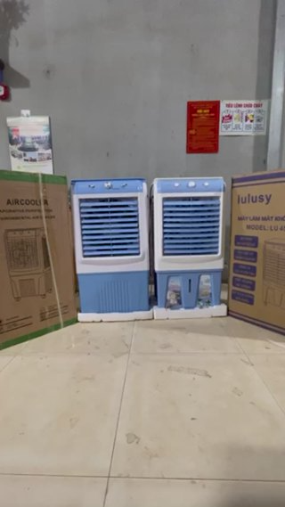 QUẠT ĐIỀU HÒA HƠI NƯỚC 45L LÕI ĐỒNG NGUYÊN CHẤT , MÁY LÀM MÁT KHÔN...