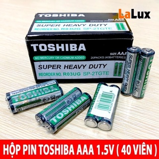 (SALE SỐC)COMBO 40 VIÊN PIN TOSHIBA.HÀNG CÔNG TY CHÍNH HÃNG...