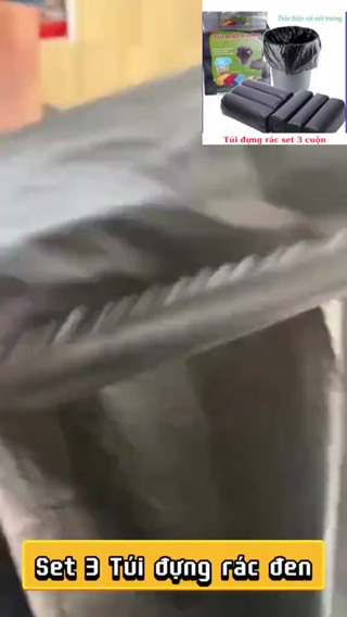 Sét 3 Cuộn Túi Đựng Rác Tự Phân Huỷ (Mua 3 Tặng 1 Móc Dính 3D)...