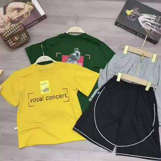 Set đồ bé trai 15-45kg, quần áo bé trai 4-15 tuổi VOCAL2 phong các...