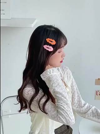 Sexy GIRL JEWELRY Một Từ Nổ Kẹp Phụ Kiện Tóc Mũ Ins Cao Cấp Tóc Kẹ...