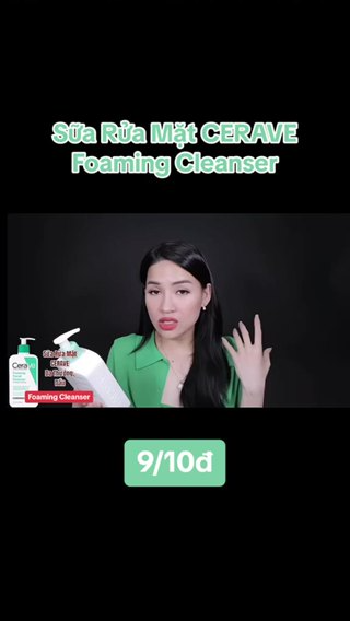 Sữa Rửa Mặt Cerave Chính Hãng Sạch Sâu Cho Da Thường Đến Da Dầu du...